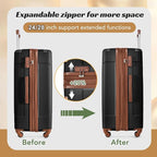 Merax Luggage Sets 2 Piece Suitcases - Image 3