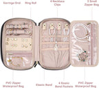Jewelry Travel Case Organizer for Necklaces, Soft Sided - Image 3