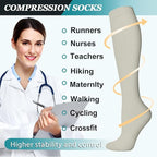 ACTINPUT 8 Pairs Compression Socks - Image 4