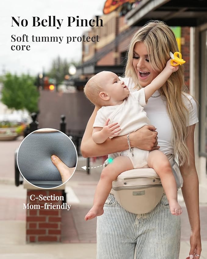 MOMTORY Carryall™ Pro Baby Carrier, Safety-Certified 6-in-1 Baby Carrier - Image 4