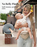 MOMTORY Carryall™ Pro Baby Carrier, Safety-Certified 6-in-1 Baby Carrier - Image 4