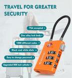 ANVIL TSA Approved Luggage Locks – High Security TSA008 Combination Travel Locks - Image 5