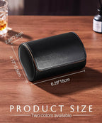 Homde Travel Watch Box Leather: Traveling Case - Image 3