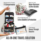 VENTURE 4TH Hanging Travel Toiletry Bag - Image 5