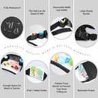 COOLBEBE Kids Travel Tray for Toddler Car Seat, Travel Tray for Airplane - Image 4
