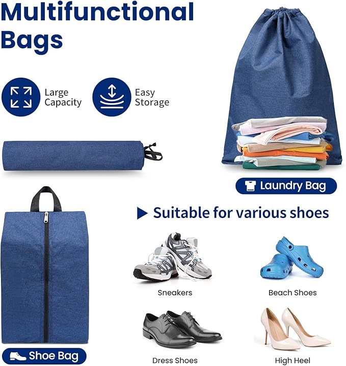 8 Set/6 Set/4 Set Compression Packing Cubes - Image 6