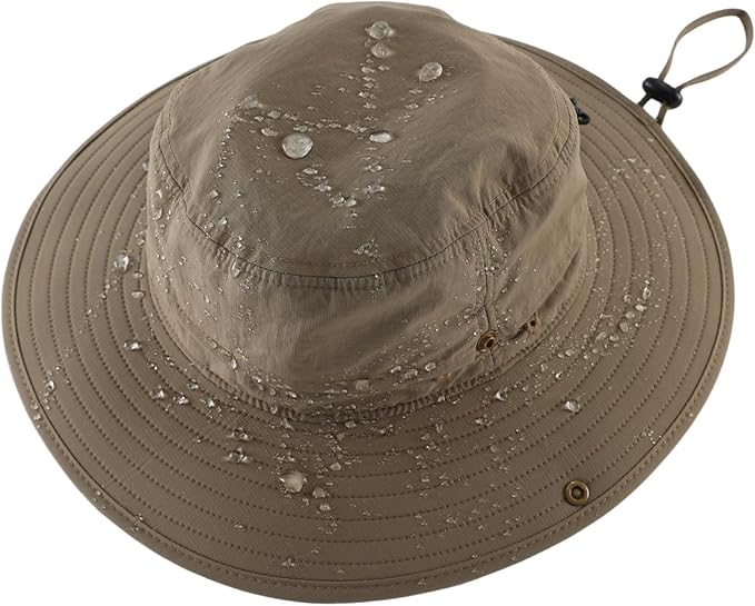 Connectyle Sun Hat for Men Women Outdoor UV Protection Safari Hat for Fishing - Image 3