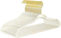 Premium Clear Invisible Acrylic Hangers, Crystal Plastic Hangers by MIZGI