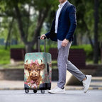 Highland Cow Suitcase Cover Flower Suitcase Protector Fits 26-29 Inch Luggage - Image 3