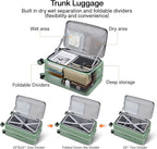 Hanke 28 Inch Luggage with Cup Holder and Charge, Top Opening Hard Shell - Image 4