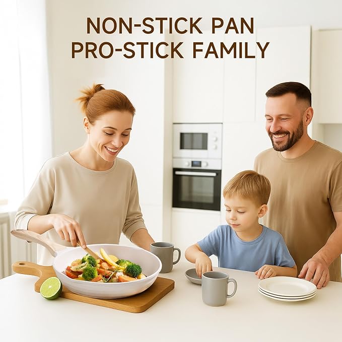 JEETEE 23pcs Pots and Pans Set Non Stick, w/Frying Pans, Sauté & Griddle & - Image 5