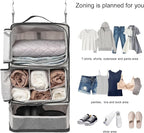 TABITORA Travel Portable Hanging Shelves Closet Organizer Packing Luggage - Image 4