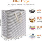 Lifewit Laundry Hamper Large Collapsible Laundry Basket, Freestanding - Image 3