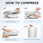 8 Set Compression Packing Cubes - Image 3