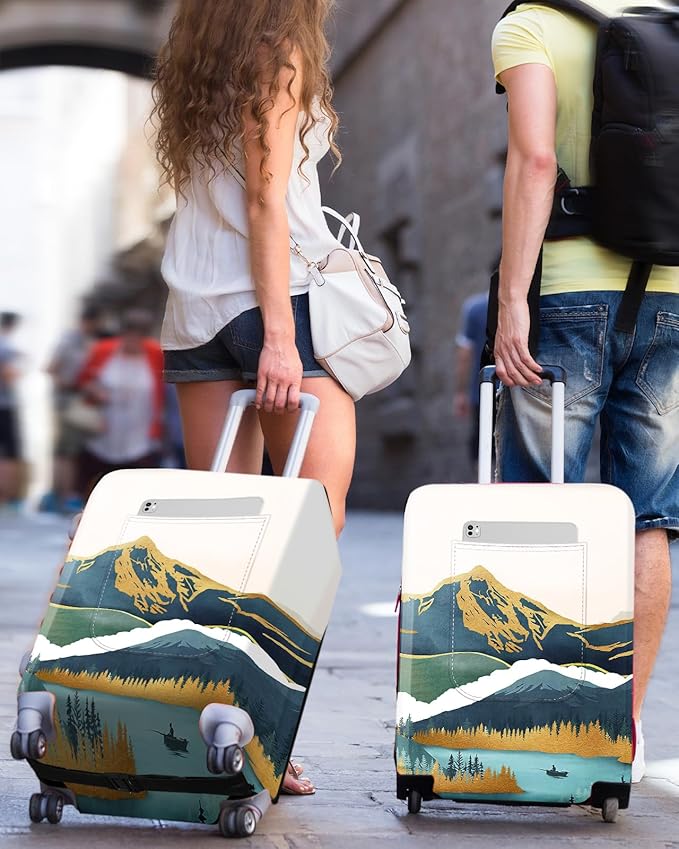 Slohif Luggage Cover for Suitcase Tsa Approved Protector - Image 6