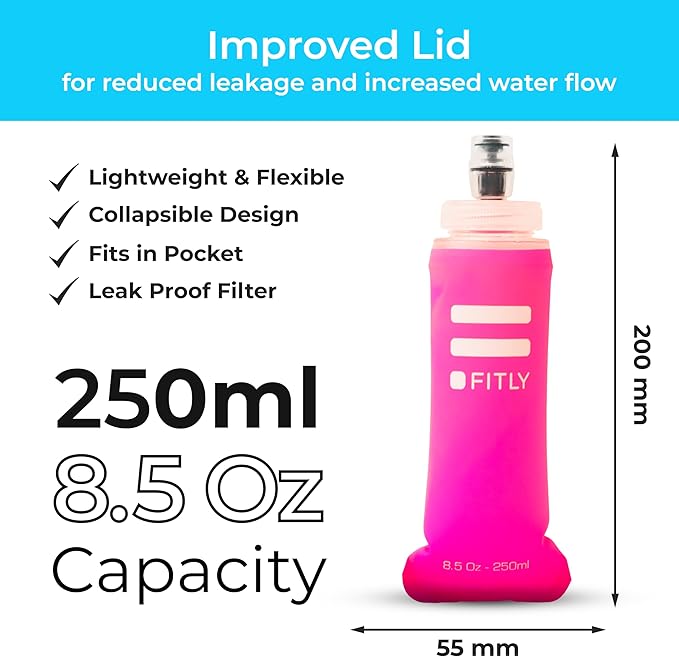 Soft Flask - Shrink As You Drink Soft Water Bottle - Image 6