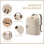 Hiking Travel Backpack for Women Casual Business Weekender Multilayer Laptop Bag - Image 4