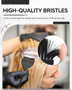 3 Pack Hair Color Brush Set - Professional Hair Dye Brush for Stylist, for Highlighting, Tint and Coloring Sections - Women Men Salon Use Home DIY Dyeing