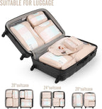 Veken 8 Set Packing Cubes for Travel, Beach Vacation Essentials Accessories for - Image 6