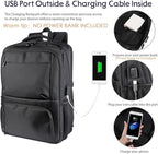 Laptop Backpack Fits 17 Inch Computer, Bussiness Travel Backpack - Image 5