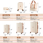 Hoteel 6 Piece Luggage Set - Image 9
