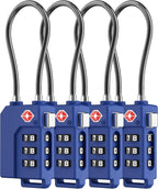 LUGGEX TSA Locks for Luggage, Suitcase Locks TSA Approved, Luggage Locks by LuggeXLUGGAGE