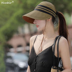 Sun Hats for Womens Wide Brim UV Protection Fishing Hats Packable Reversible - Image 8