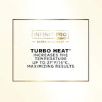 INFINITIPRO by CONAIR Ultra-High Heat Gold-Plated Straightening Comb 1 Count (Pack of 1)