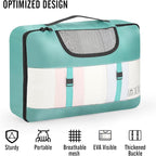 Veken 8 Set Packing Cubes for Travel Essentials, Suitcase Organizer Bags in 4 - Image 4