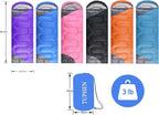 tuphen- Sleeping Bags for Adults Kids Boys Girls Backpacking Hiking Camping - Image 7