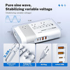 DOACE 500W Universal Travel Adapter 220V to 110V Voltage Converter, Pure Sine - Image 4