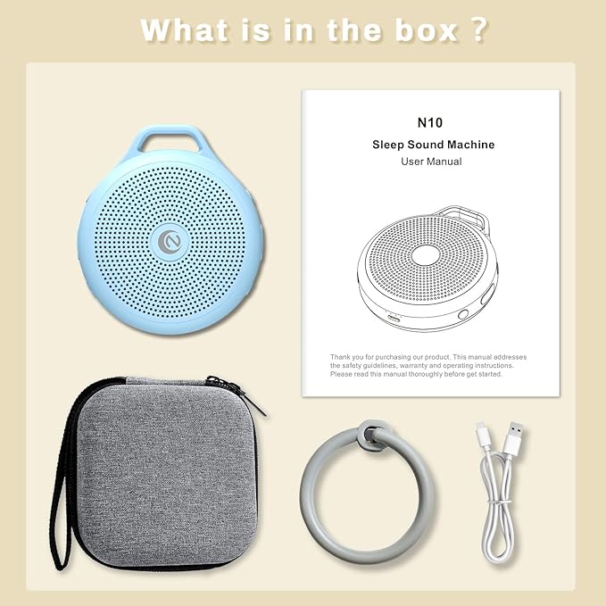 Portable White Noise Sleep Sound Machine - Image 7