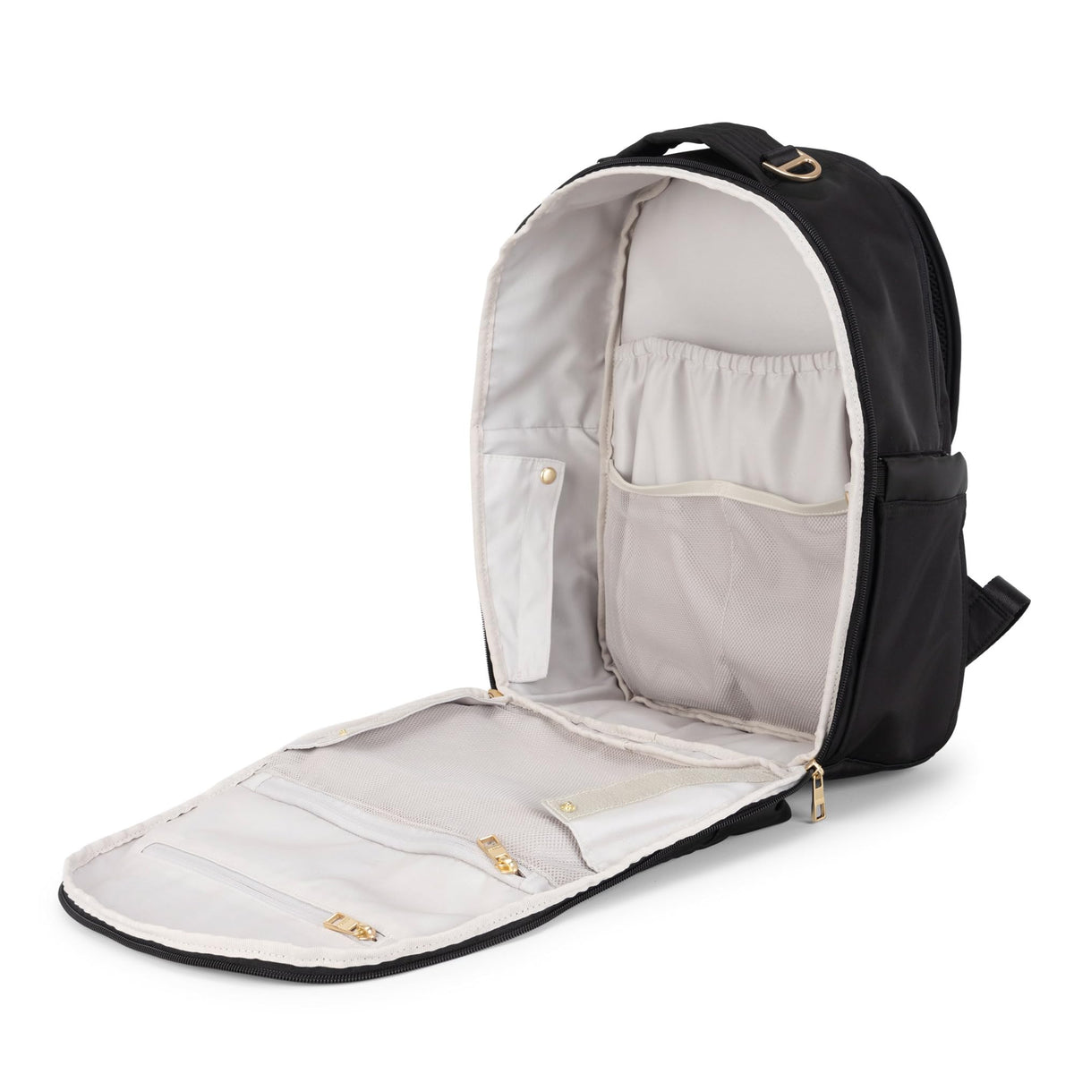 New Classic Diaper Bag Backpack with 15 Pockets (Black)