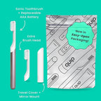 Quip Metal Sonic Toothbrush, Electric Toothbrush - Image 2