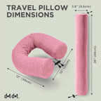 Dot&Dot Twist Memory Foam Travel Pillow - Image 7
