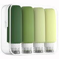Travel Bottles for Toiletries, Large 6oz Travel Size Containers, BPA Free Leak by Mrsdry