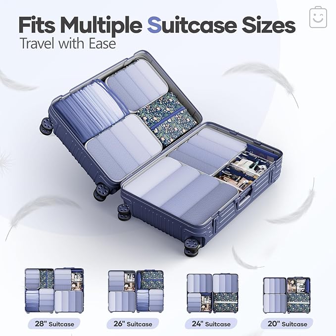 Veken 9/11 Set Compression Packing Cubes - Image 8