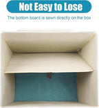 Large 17" 42 Quarts Collapsible Stackable Storage Bins - Image 4