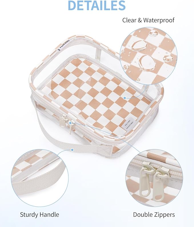 Narwey TSA Approved Clear Toiletry Bag - Image 5