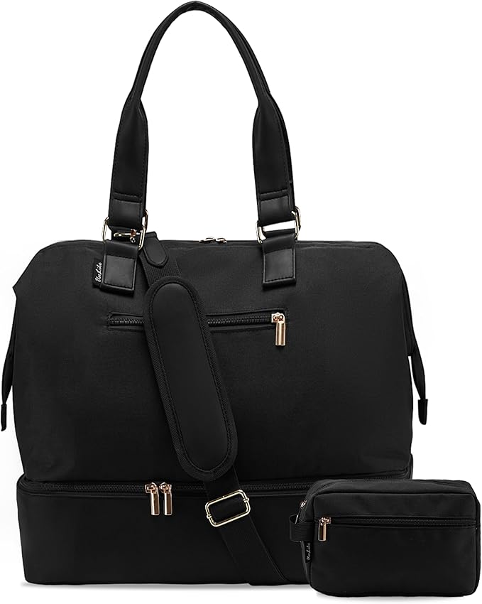 Weekender Bags for Women, Large Travel Duffel Bag by Uselike