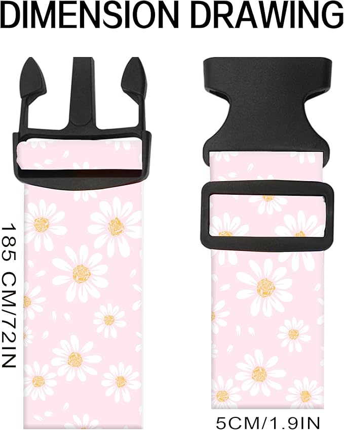 Luggage Straps for Suitcases, Adjustable Travel Belt, Durable Wide Luggage Strap - Image 6