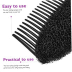 FRCOLOR 18pcs Sponge Hair Shaper Comb for Women Styling Tools Appliances Braids Hair Accessories Bun Maker Tool