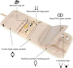 Voova Travel Jewelry Holder Organizer Case, Small Jewelry Storage Bag - Image 2