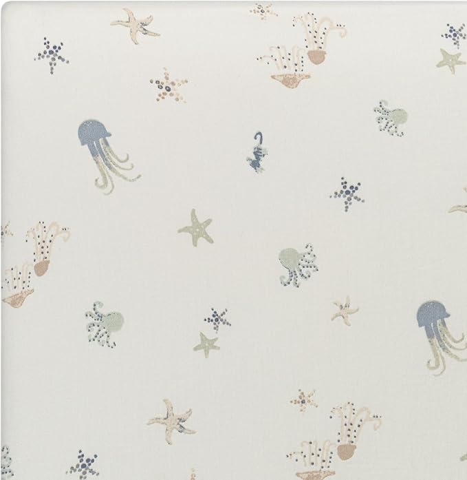 Crane Baby 100% Cotton Animal Nursery Sheet - Image 7