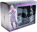 Cricket Limited Edition Black Lace Collection Professional Stylist Kit with 5.5” Beveled Edge Haircutting Shear, Carbon Combs 4 PK, Stylist Apron, Hair Clips, Mirror, Shear Sheath and H2O Spray