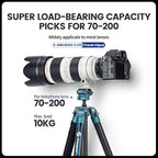 Fotopro Carbon Fiber Tripod 60 Inch 360 Degree Ball Head Quick Release Plate - Image 4
