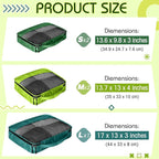 5 Pcs Packing Cubes for Suitcase Large Travel Cubes Carry on Luggage Organizer - Image 2