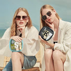 YOOLIFE Initial Makeup Bag Travel Toiletry Bag - Image 2