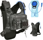 USA Original Patent Running Hydration Vest Backpack, Lightweight Chest Pack by CriuageDirect