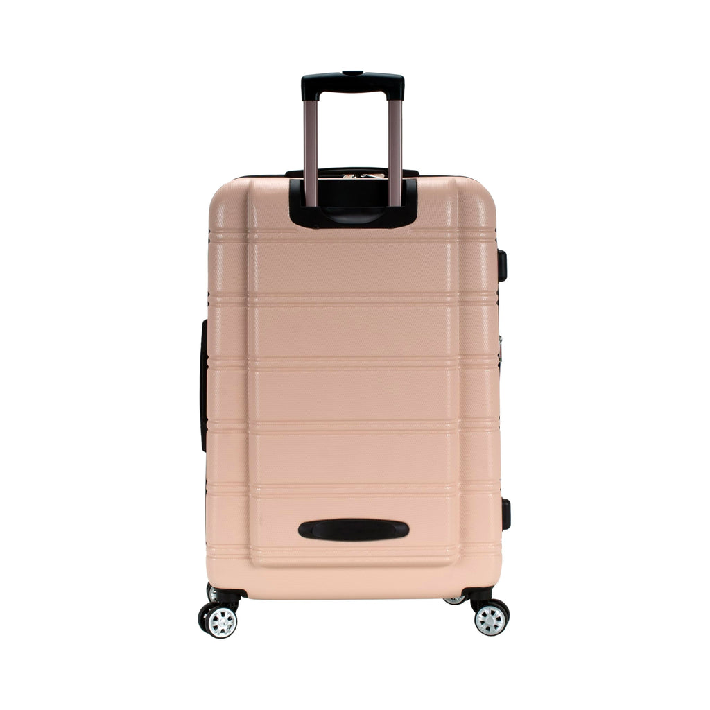 Melbourne Hardside Expandable Spinner Wheel Luggage (Champagne / Checked Large 28")